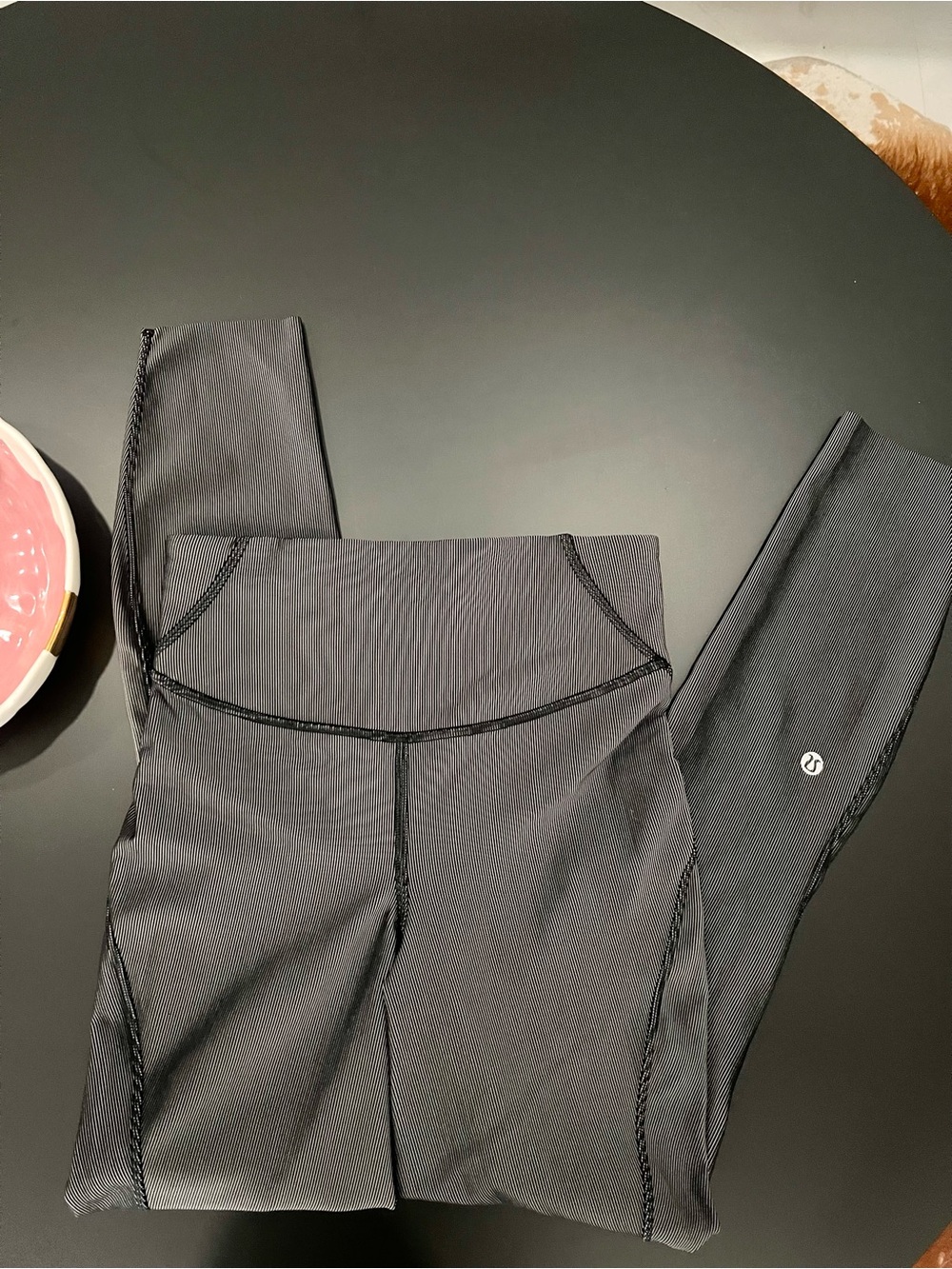 lululemon athletica Charcoal Gray High-Rise Leggings Sz Xs
